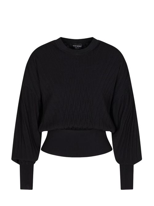 Maglia effetto plissè Emporio Armani | EW003100AF21539UC001